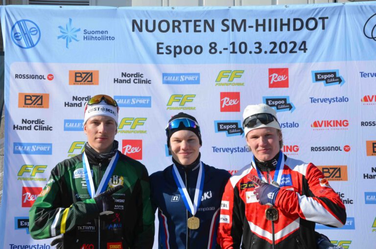 BTA Engineer Oy tukemassa nuorten kilpaurheilutoimintaa 8-10.3.2024 Nuorten SM-hiihdoissa